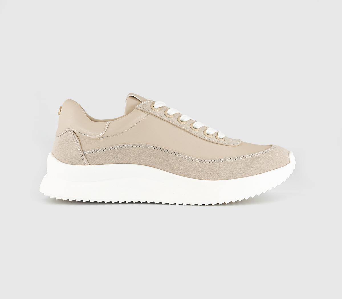 OFFICETrixie Runner Lace Up TrainersBeige