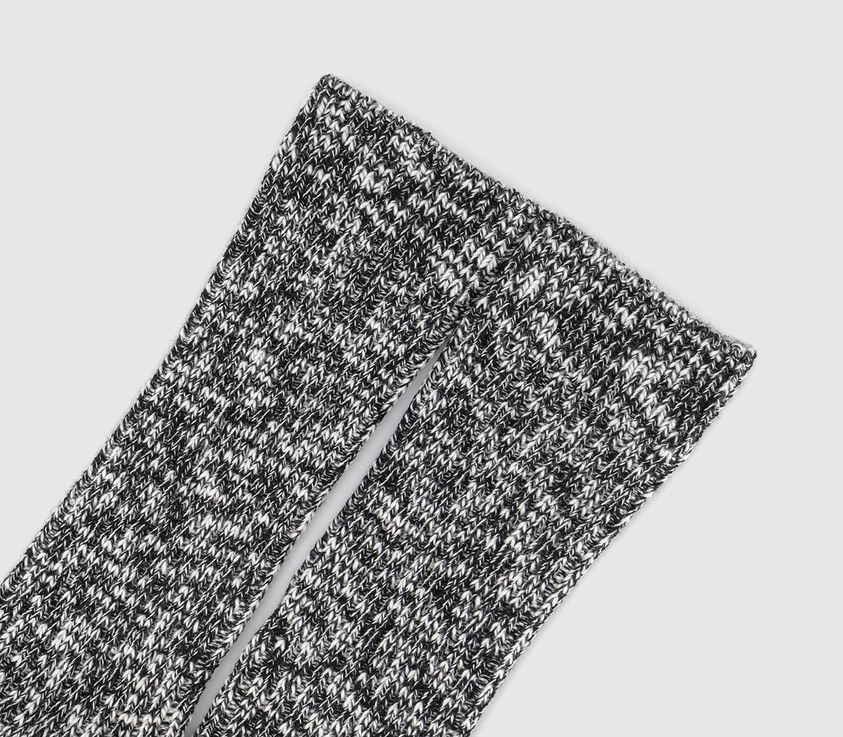 BIRKENSTOCKCotton Slub Socks M BIRKENSTOCKCotton Slub Socks MBlack Grey