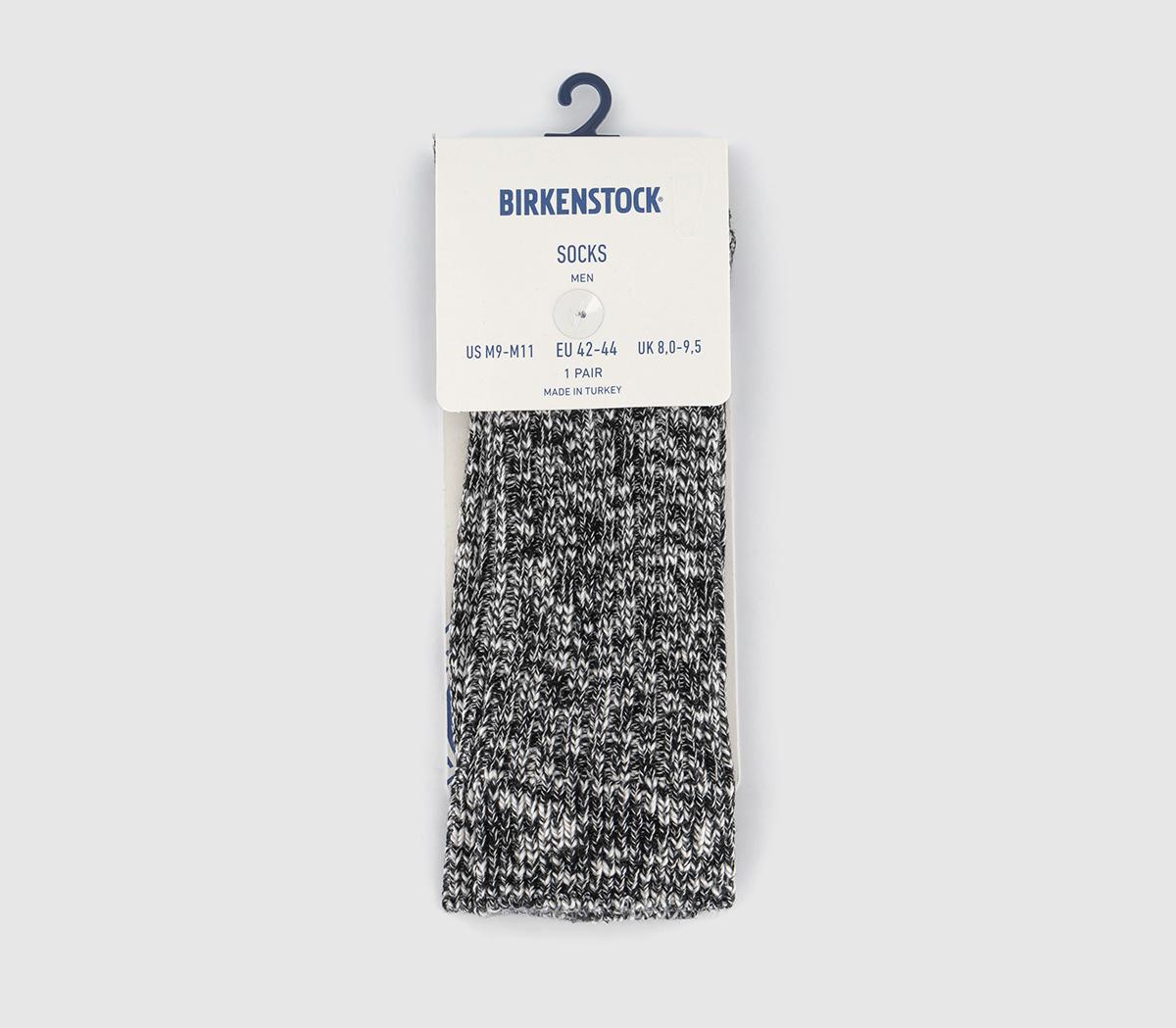 BIRKENSTOCKCotton Slub Socks M BIRKENSTOCKCotton Slub Socks MBlack Grey