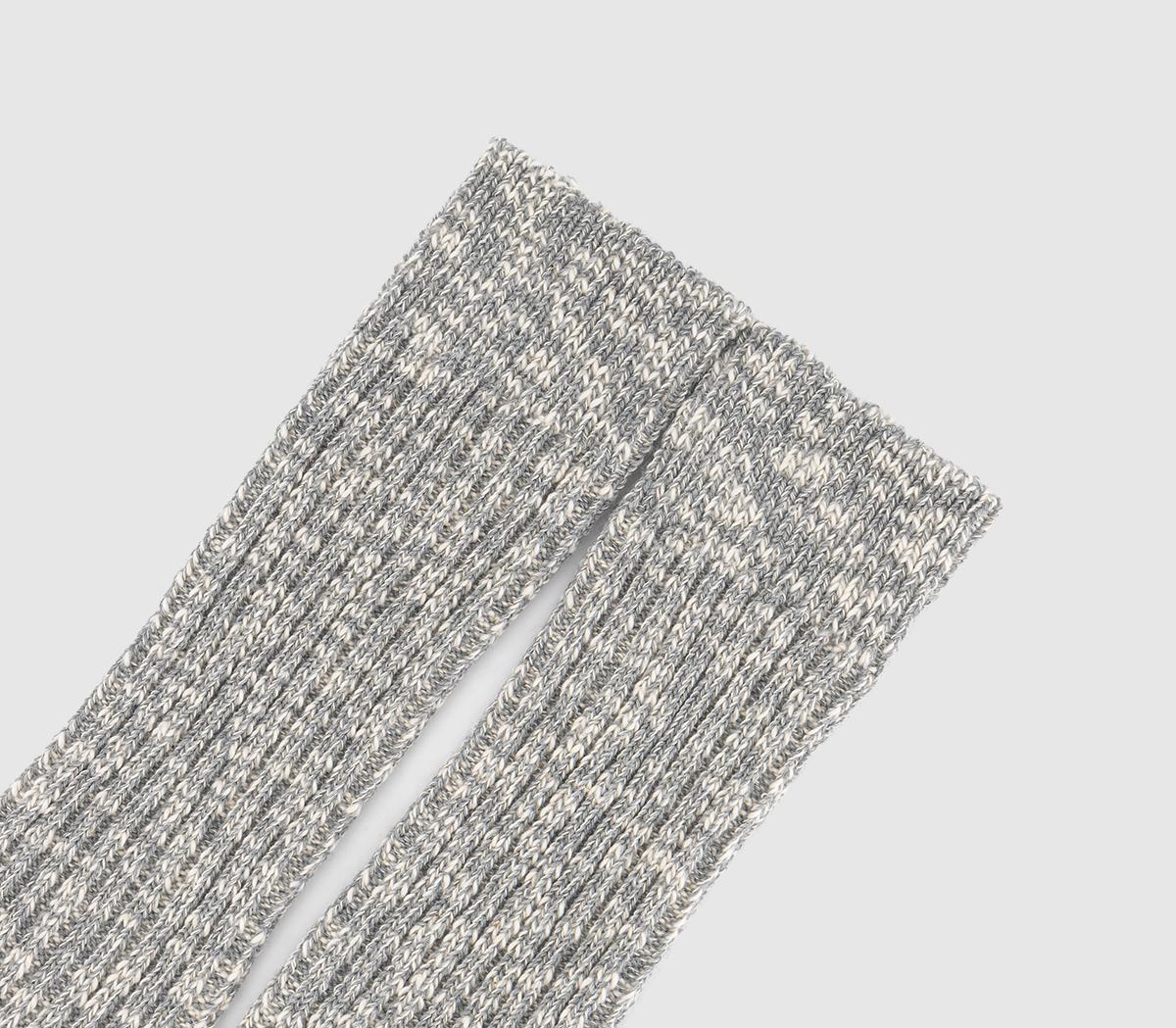 BIRKENSTOCKCotton Slub Socks M BIRKENSTOCKCotton Slub Socks MGrey White