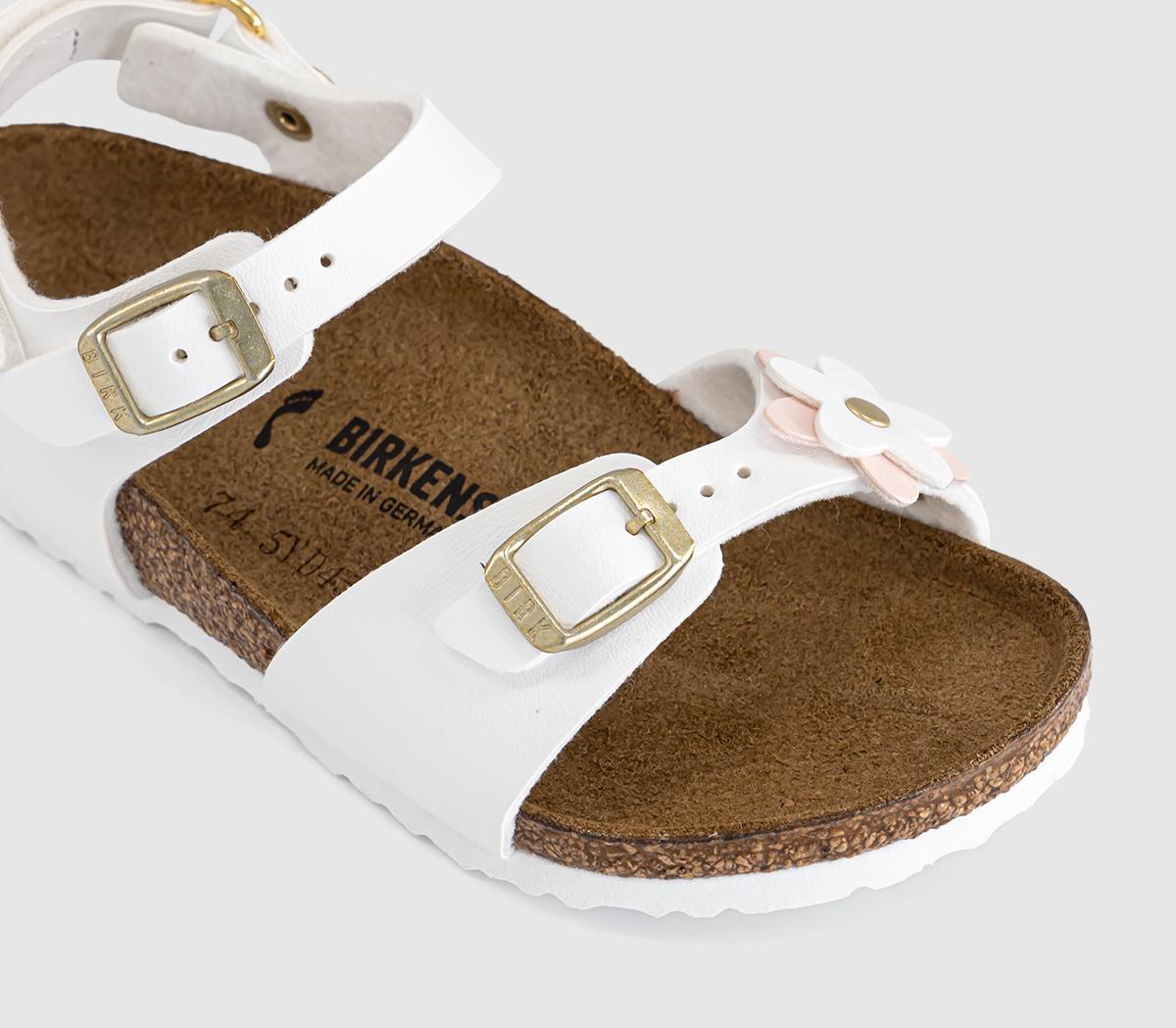 BIRKENSTOCKRio Eva Kids SandalsWhite Floral