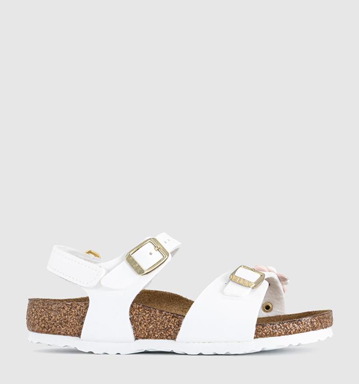 BIRKENSTOCK Rio Eva Kids Sandals White Floral