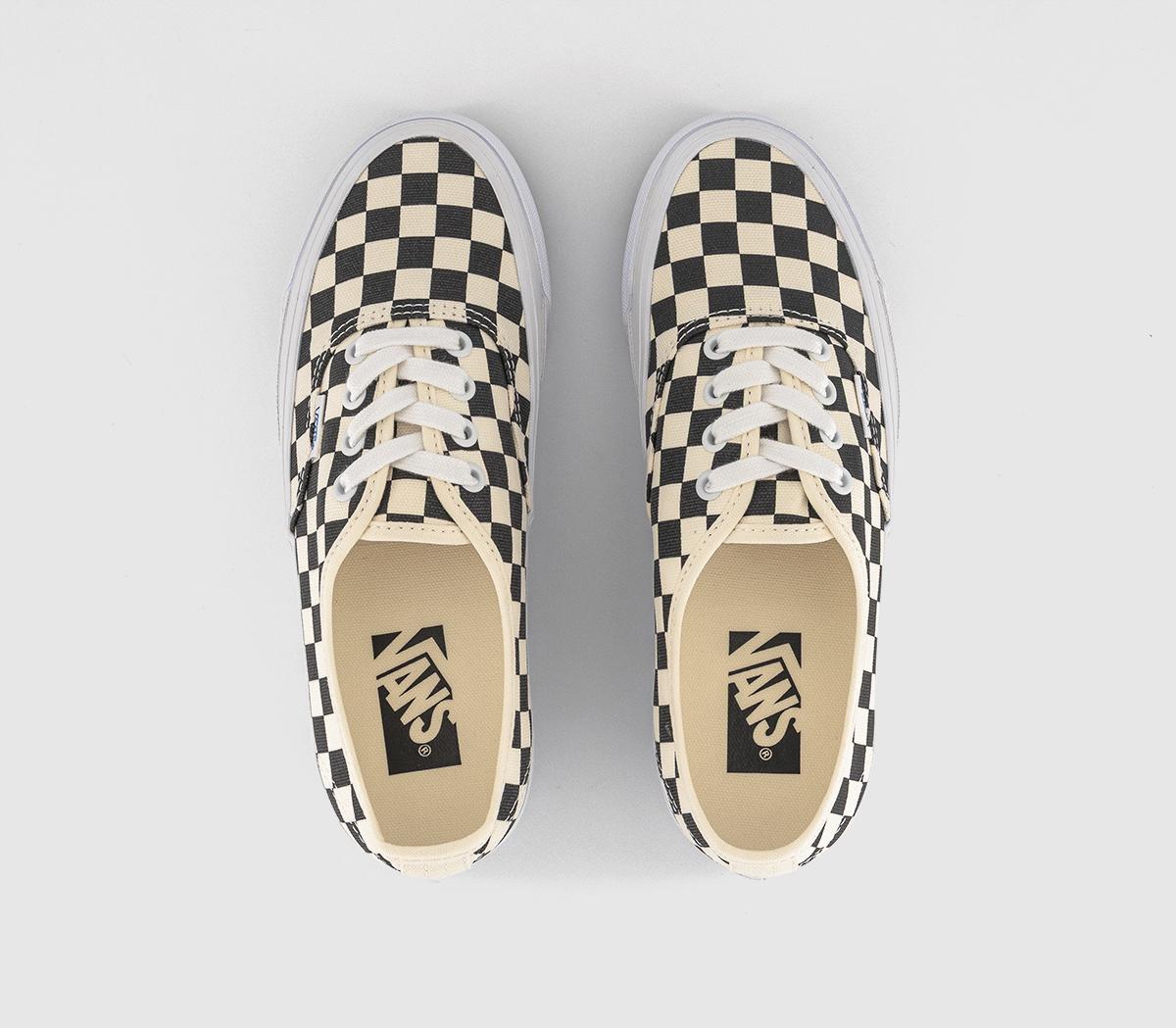 VansLX Authentic Reissue 44 TrainersLx Checkerboard Black Off White