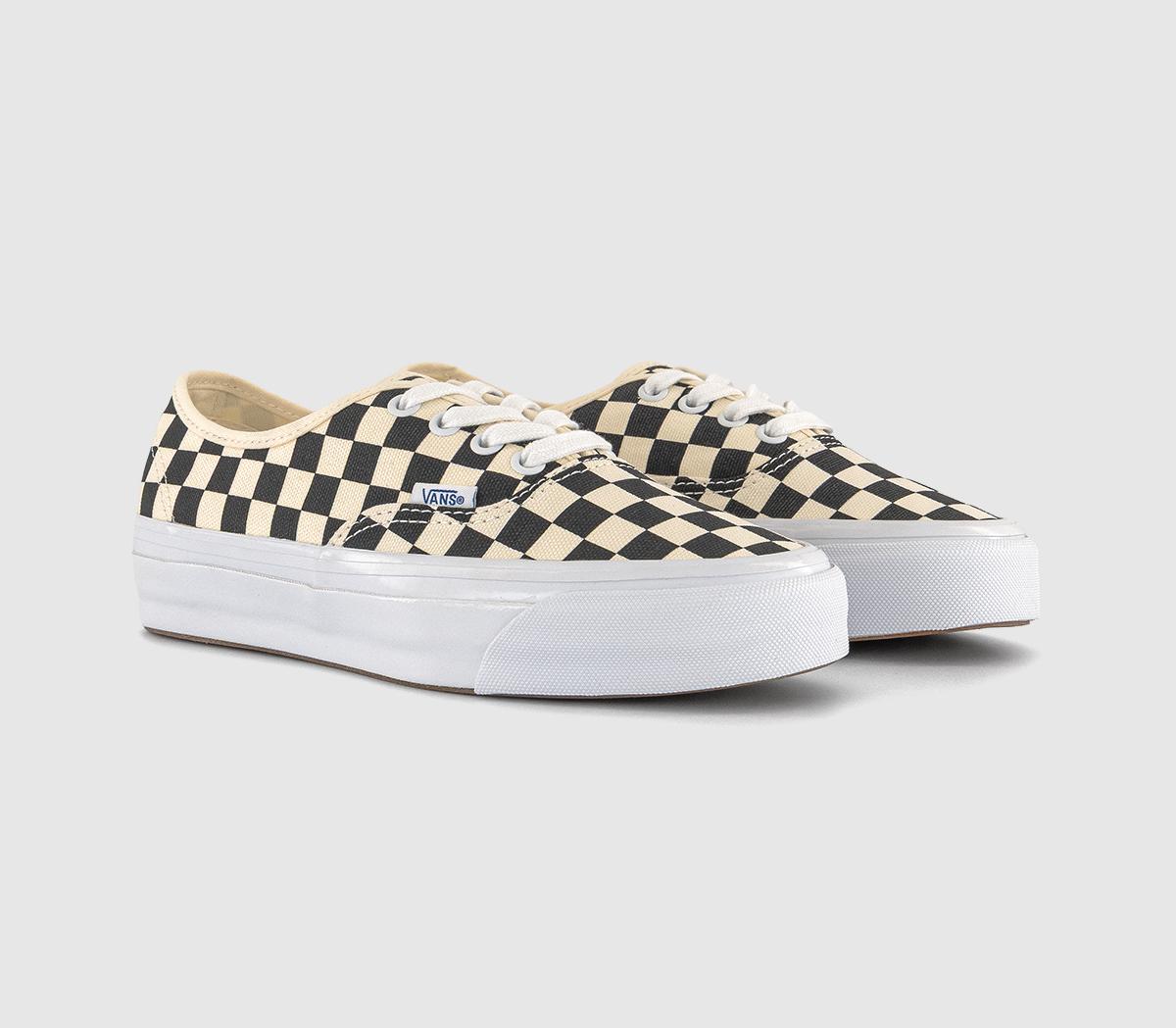 VansLX Authentic Reissue 44 Trainers VansLX Authentic Reissue 44 TrainersLx Checkerboard Black Off White