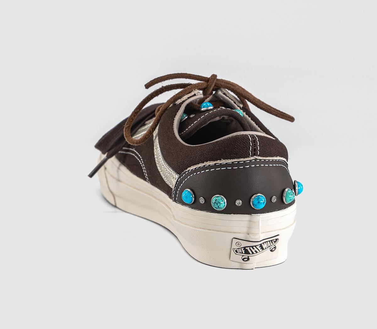Vans Lx Old Skool 36 Trainers Gemstone Mushroom - Women's Trainers