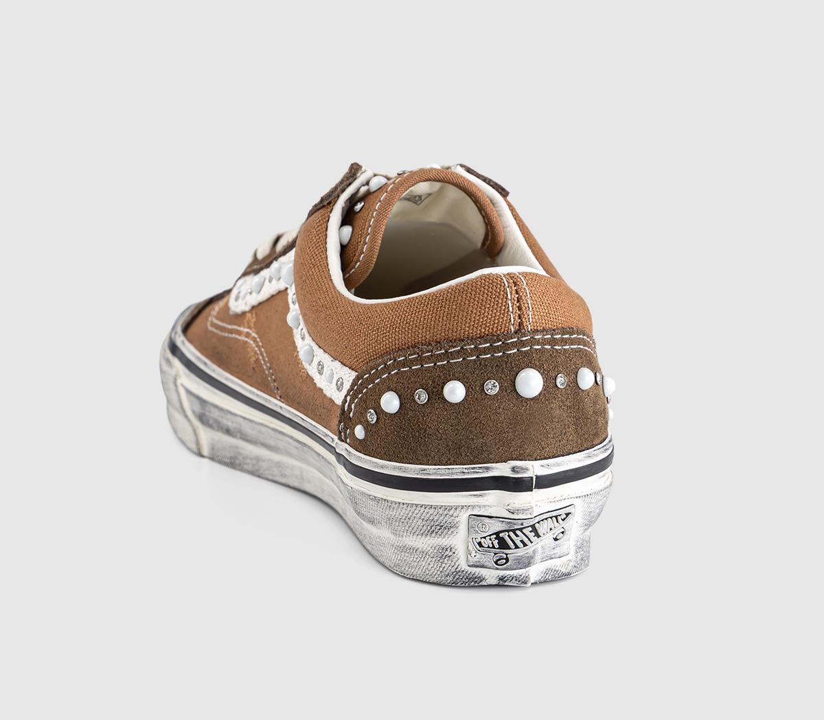 Vans LX Old Skool 36 Trainers Pearlized Vintage Cocoa - Men's Trainers