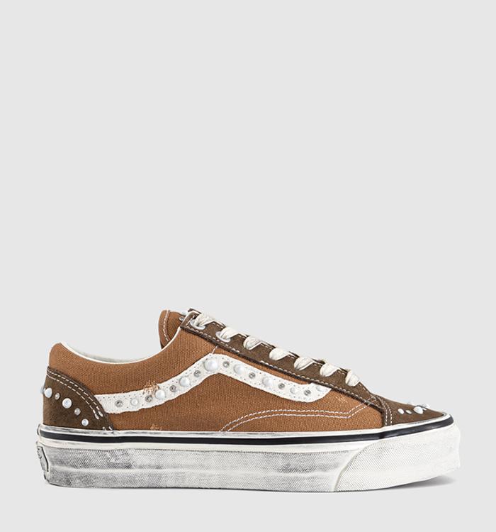 Vans LX Old Skool 36 Trainers Pearlized Vintage Cocoa