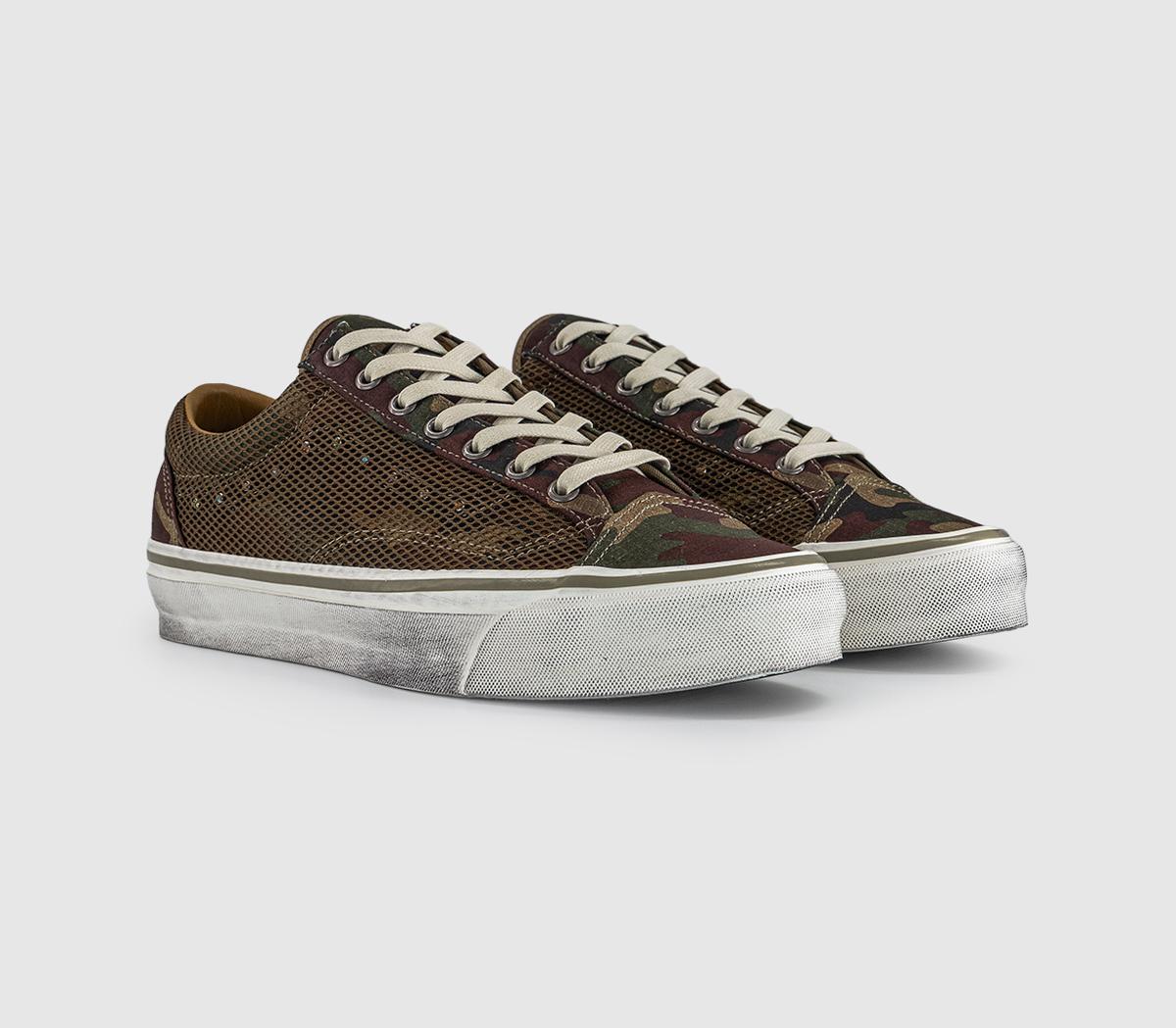 VansLx Old Skool 36 TrainersCombat Woodland Camo