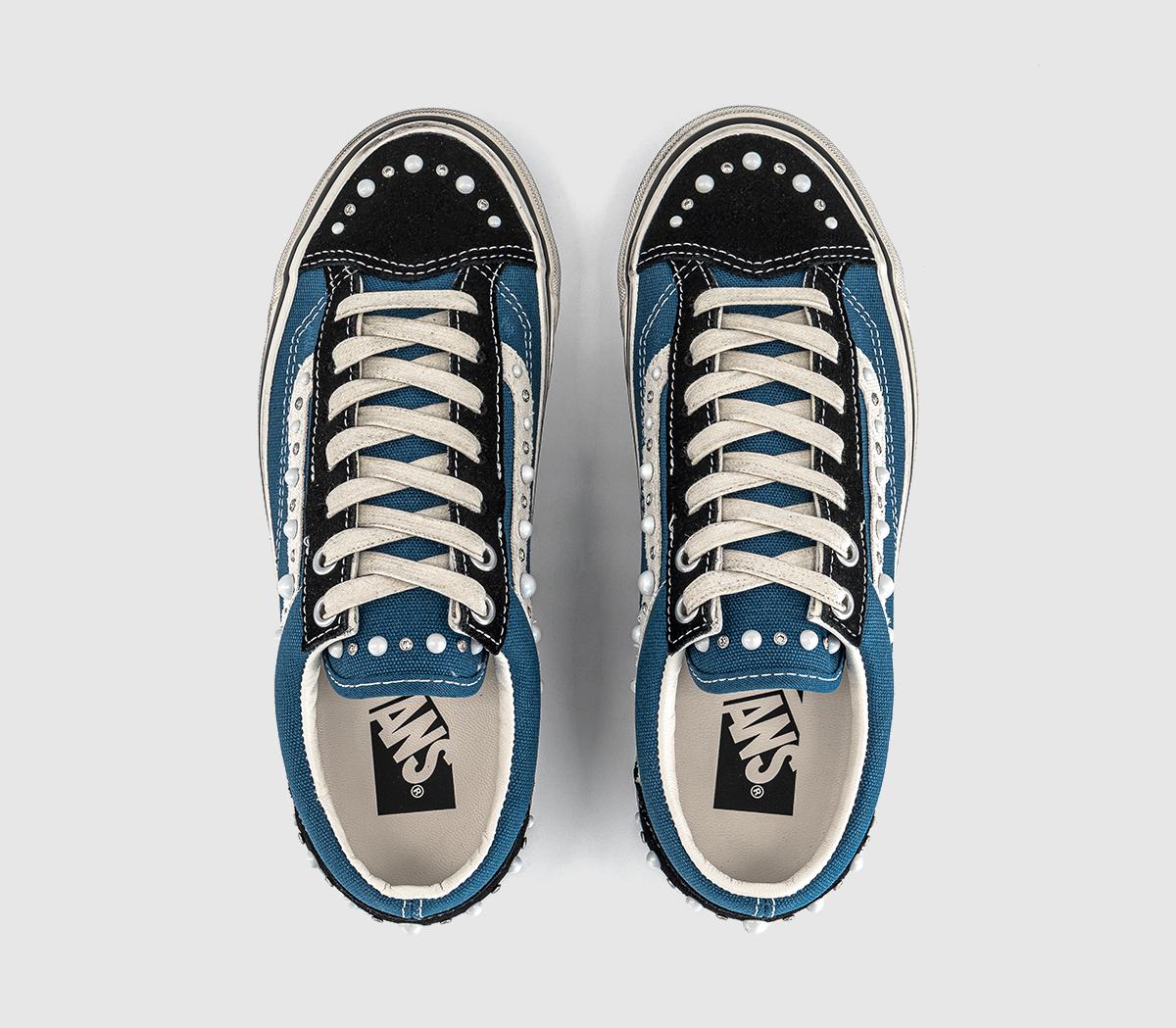 Vans LX Old Skool 36 Pearlized Black Navy - Men's Trainers