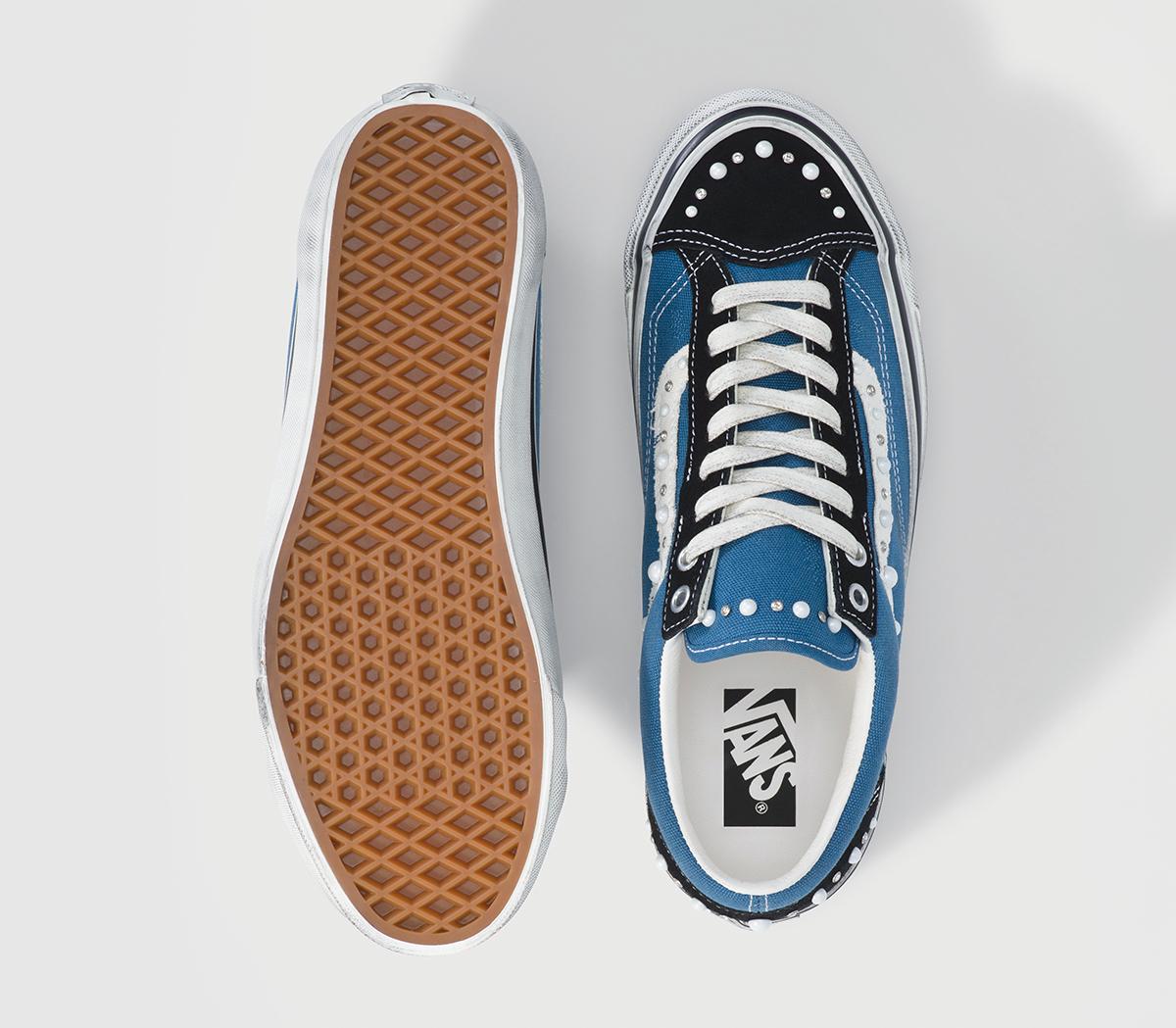 Vans LX Old Skool 36 Pearlized Black Navy - Men's Trainers