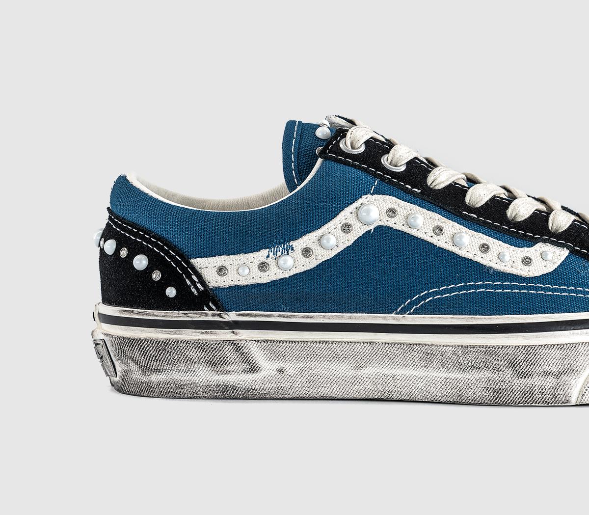 VansLX Old Skool 36Pearlized Black Navy