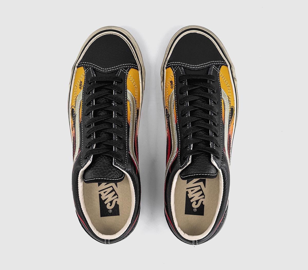 VansLX Old Skool 36 TrainersArchive Flame Black