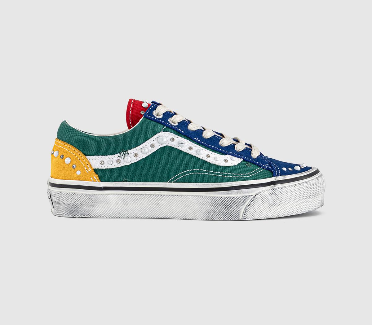 Vans Lx Old Skool 36 Trainers Pearlized Green Multi, 8.5