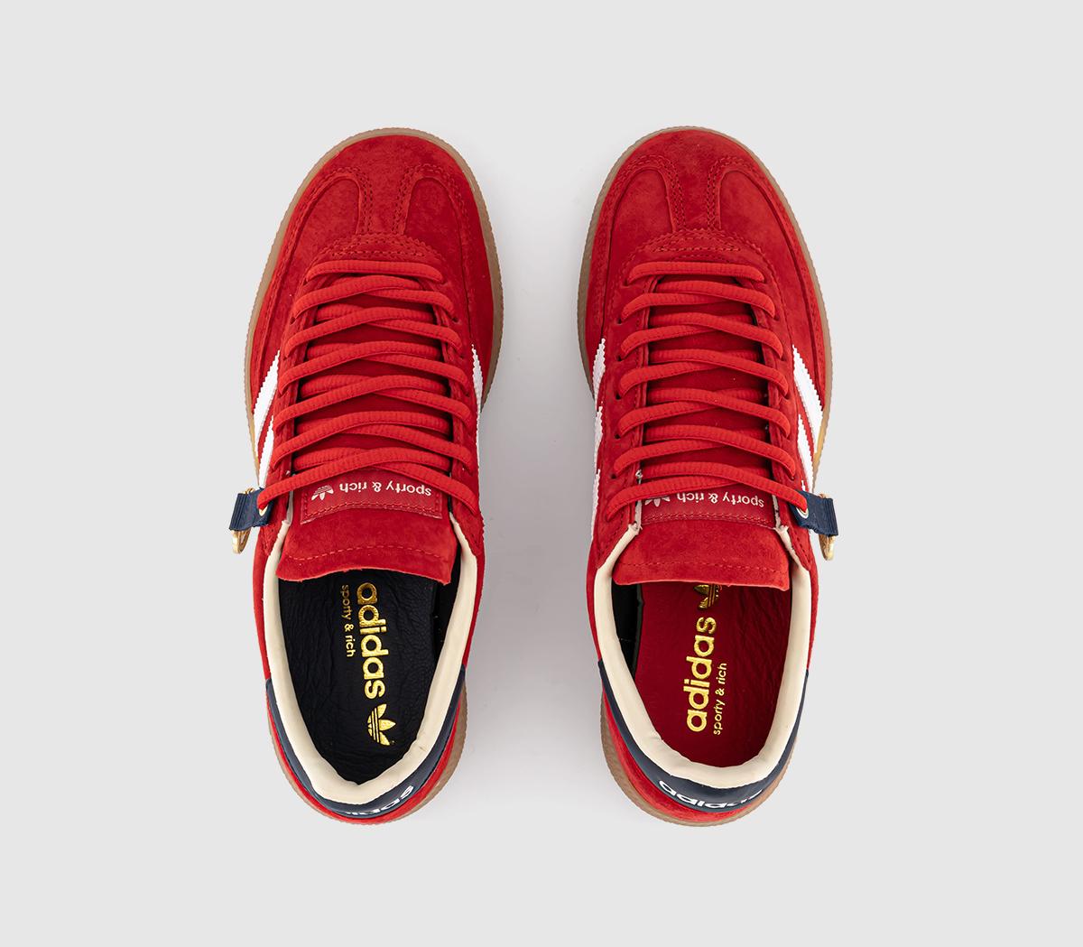 adidasHandball Spezial Sporty & Rich TrainersCollegiate Red Night Indigo White