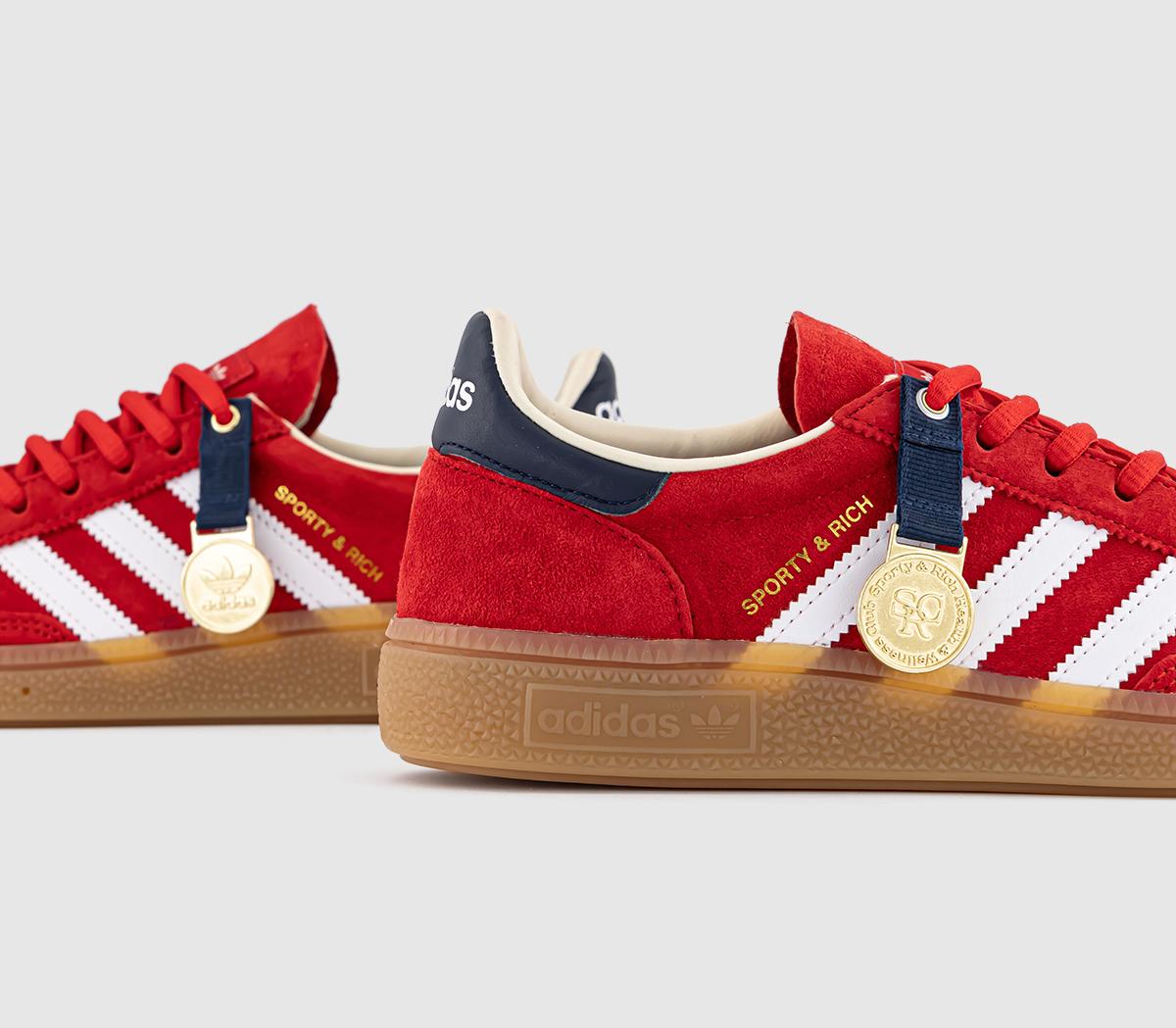 adidasHandball Spezial Sporty & Rich TrainersCollegiate Red Night Indigo White