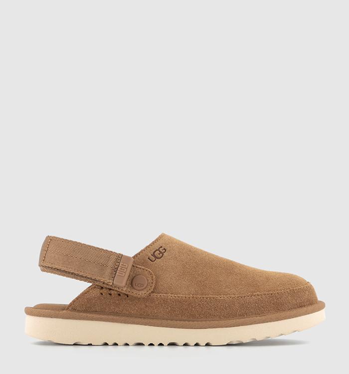 UGG Goldenstar Kids Clogs Chestnut