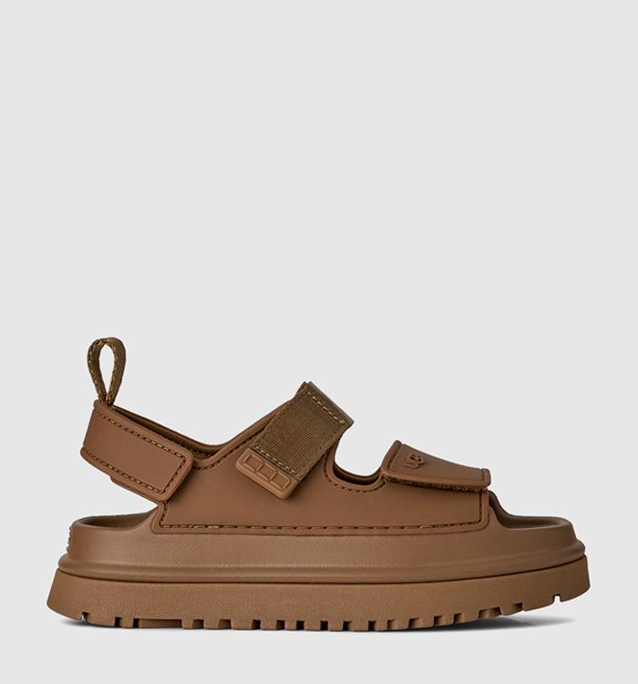 UGG Goldenglow Kids Sandals Bison Brown