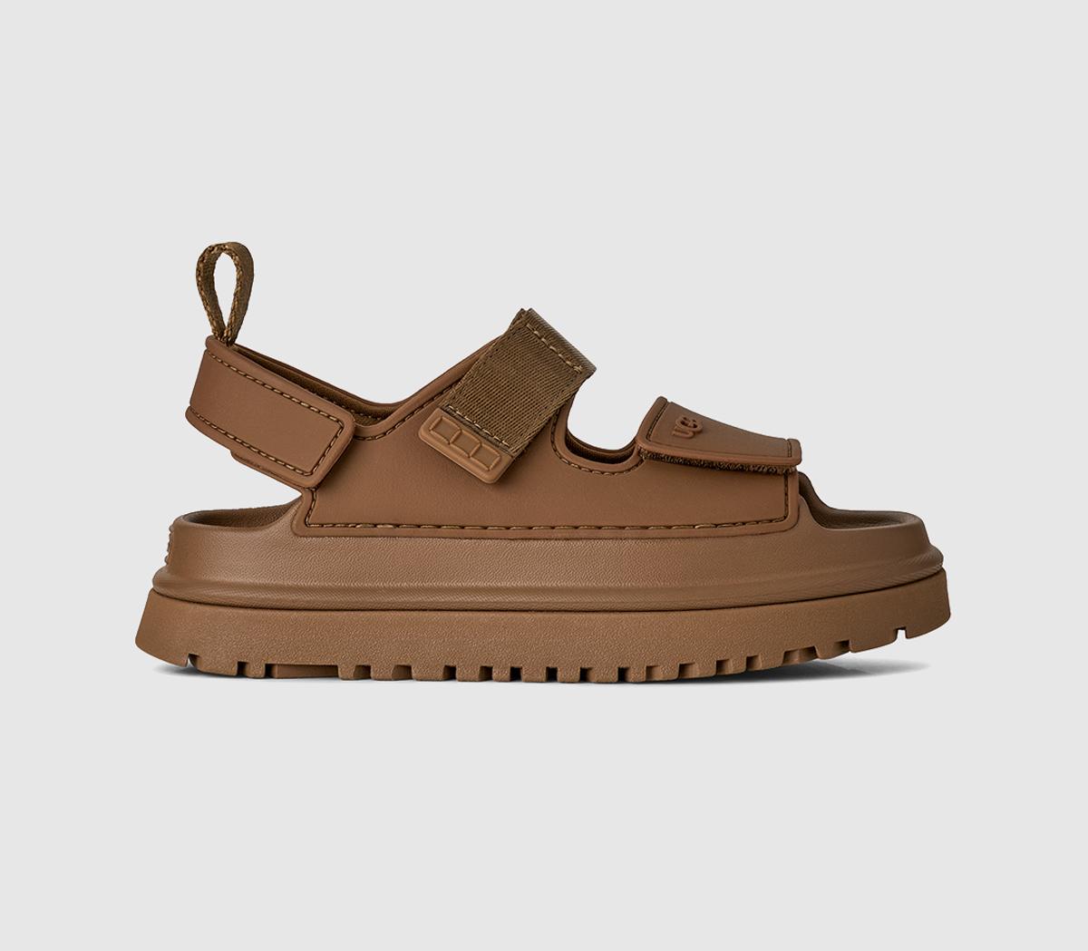 Ugg Goldenglow Sandals Bison  Brown in Kids  Size 2, Office Shoes