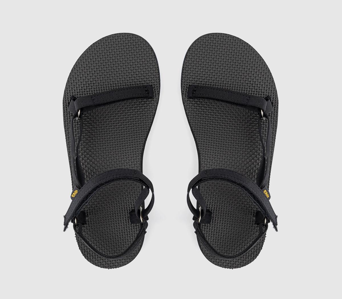 Teva Original Universal Slim Sandals Black - Women’s Sandals