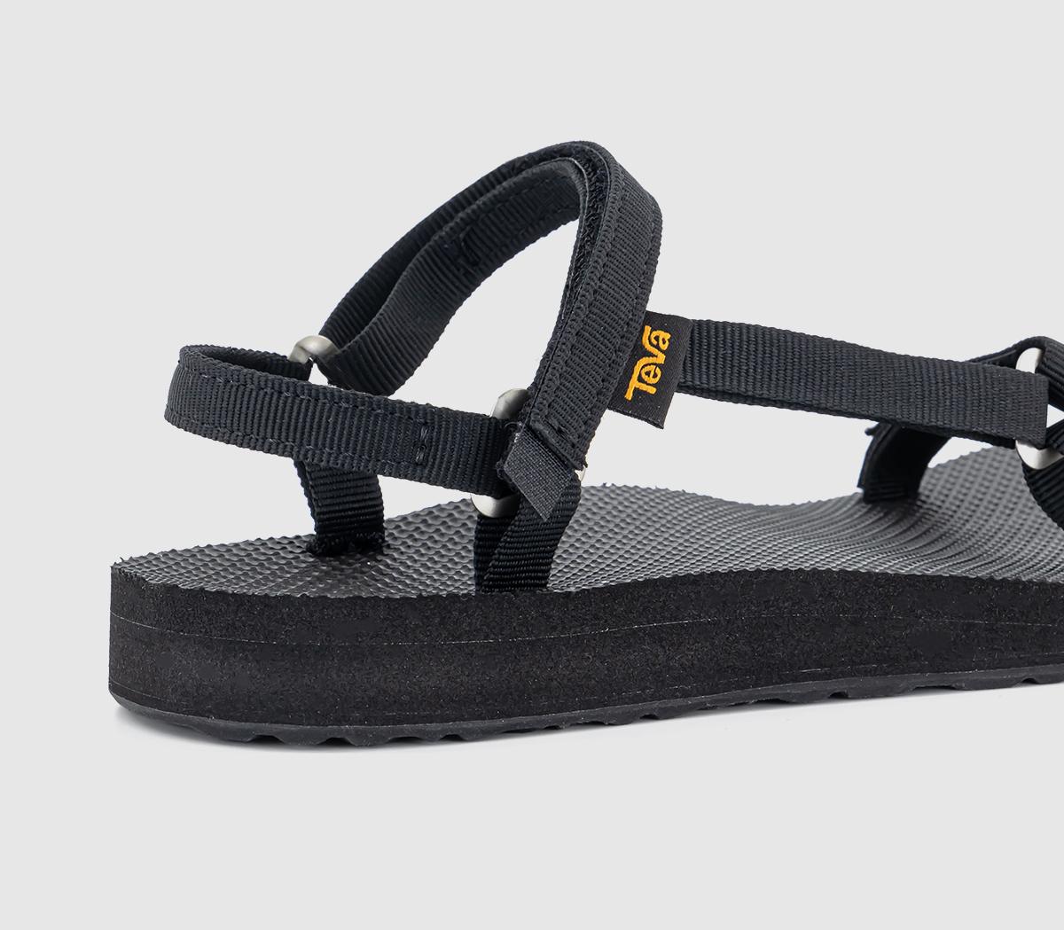 Teva Original Universal Slim Sandals Black - Women’s Sandals