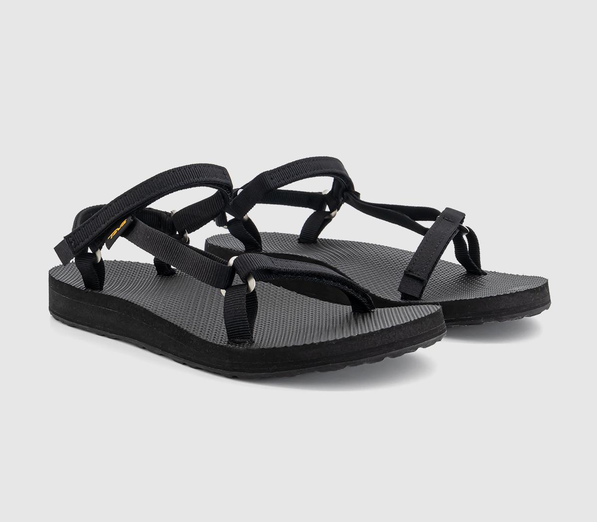 Teva Original Universal Slim Sandals Black - Women’s Sandals