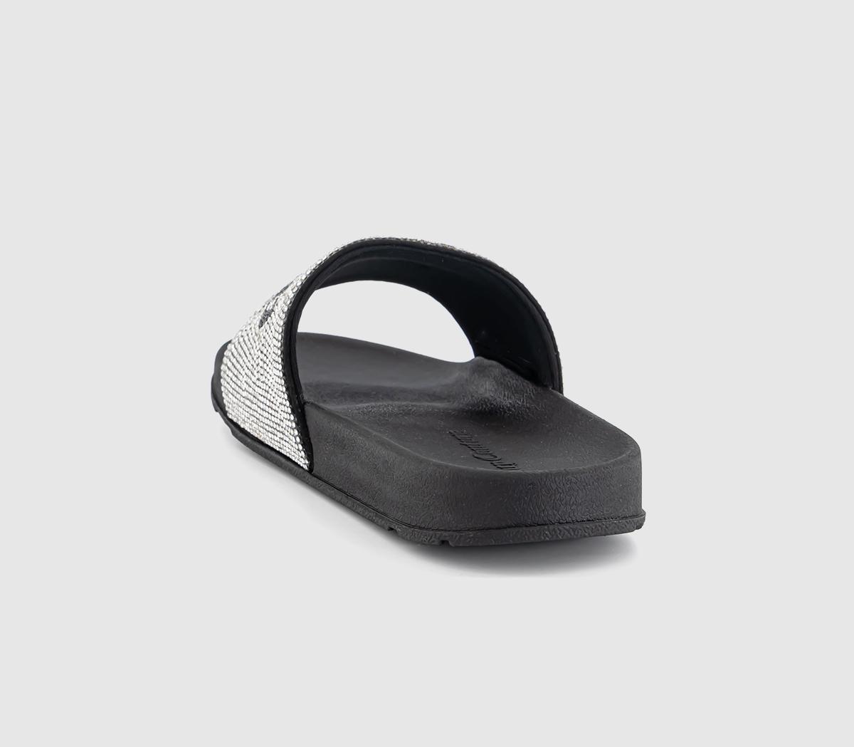 Juicy CoutureDonna Diamante Slides Juicy CoutureDonna Diamante SlidesBlack