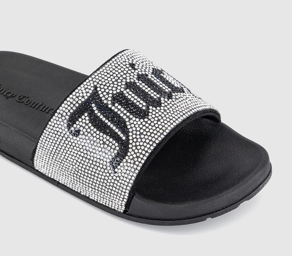 Juicy CoutureDonna Diamante Slides Juicy CoutureDonna Diamante SlidesBlack