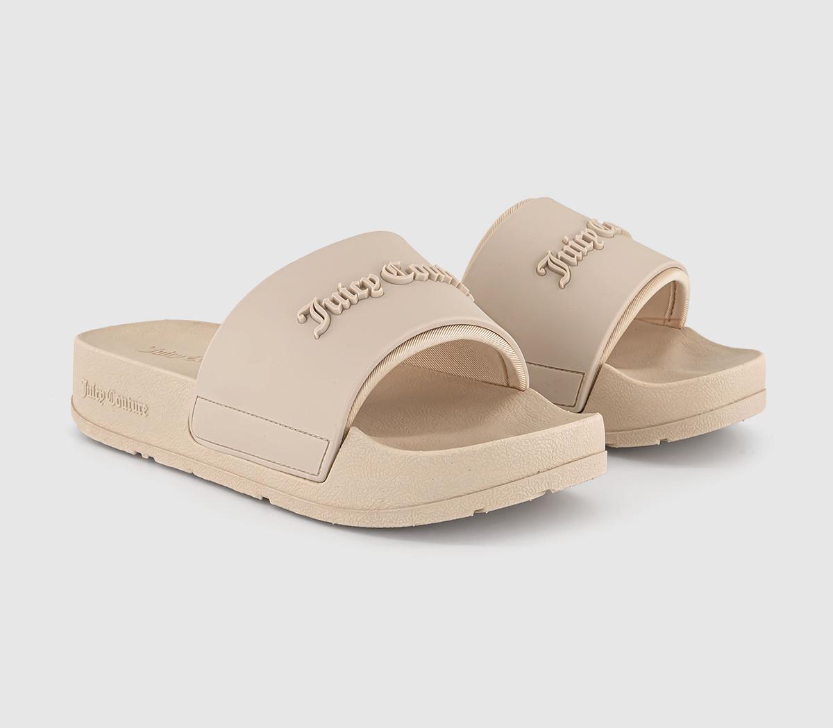 Juicy CoutureBreanna Embossed Stacked Sliders Juicy CoutureBreanna Embossed Stacked SlidersBrazilian Sand