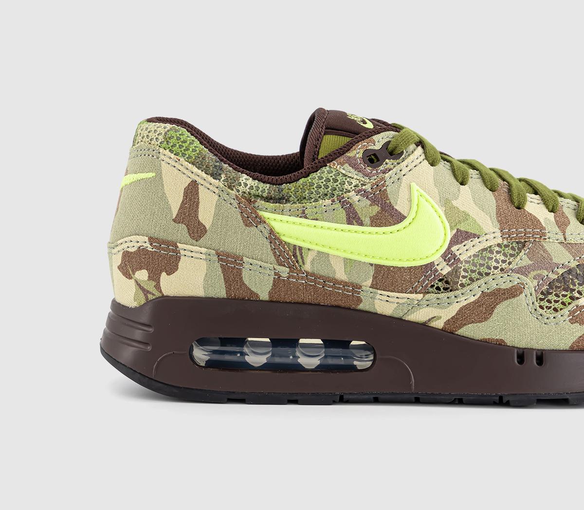 NikeNike Air Max 1 '86 OG TrainersEarth Light Lemon Twist Oil Green Black