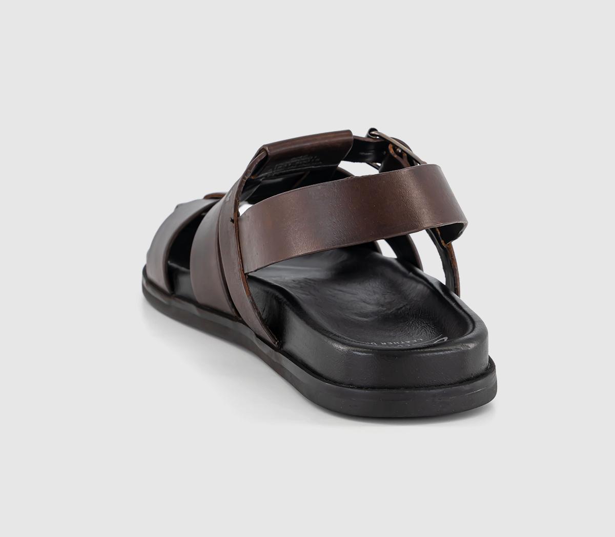 OFFICE Sullivan Leather Fisherman Sandals OFFICE Sullivan Leather Fisherman Sandals Brown Leather