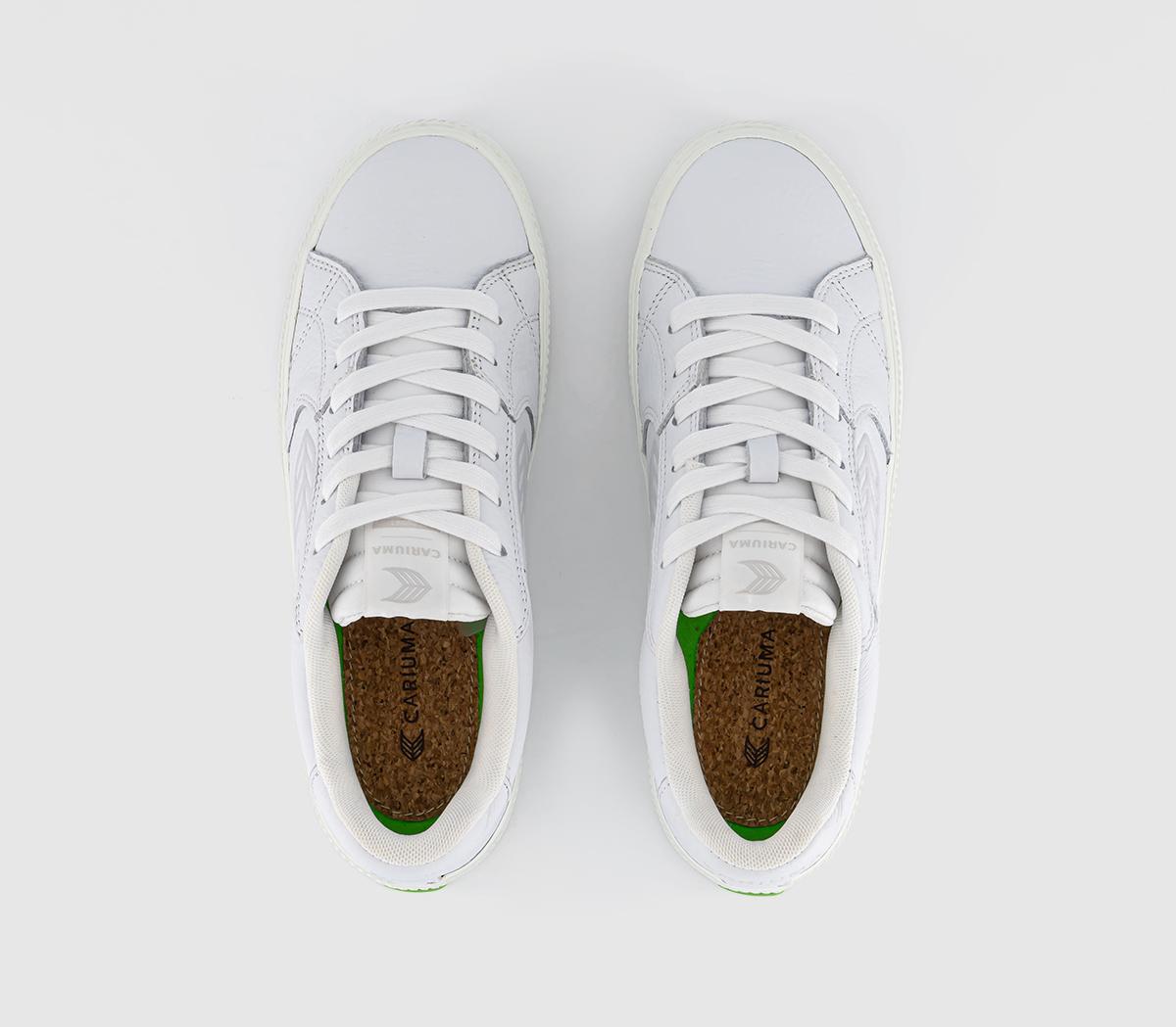 CARIUMASalvas Premium Leather TrainersIce