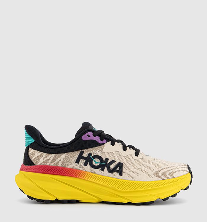 HOKA Challenger ATR 7 Trainers Oatmeal Zest F