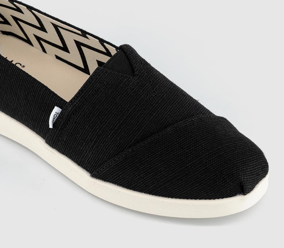 TOMS Alpargata Plus Shoes TOMS Alpargata Plus Shoes Black
