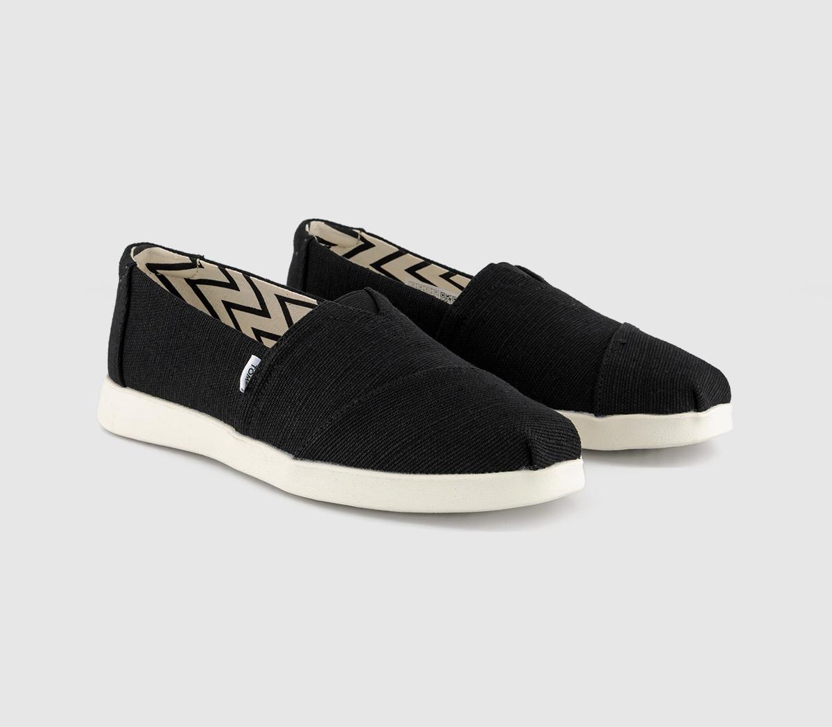 TOMS Alpargata Plus Shoes TOMS Alpargata Plus Shoes Black