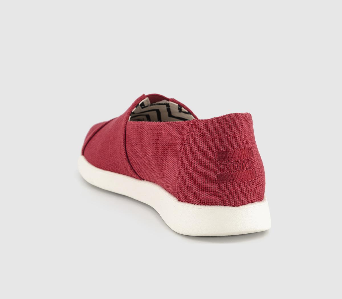 TOMS Alpargata Plus Shoes TOMS Alpargata Plus Shoes Red