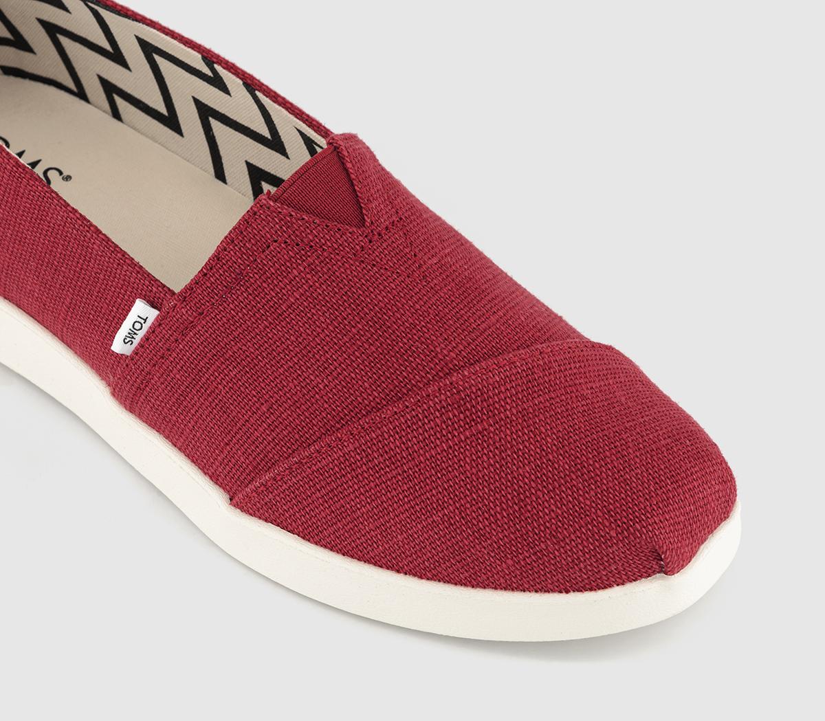 TOMS Alpargata Plus Shoes TOMS Alpargata Plus Shoes Red
