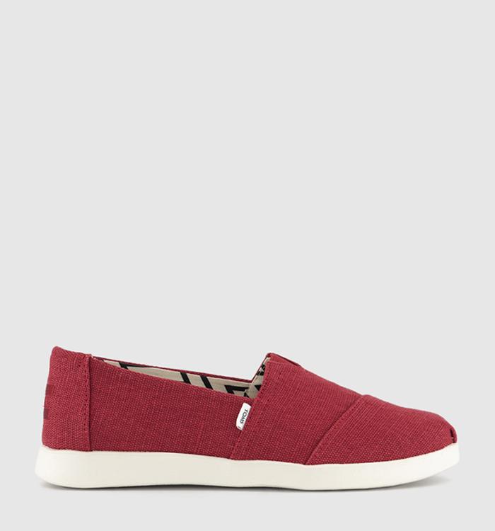 TOMS Alpargata Plus Shoes Red