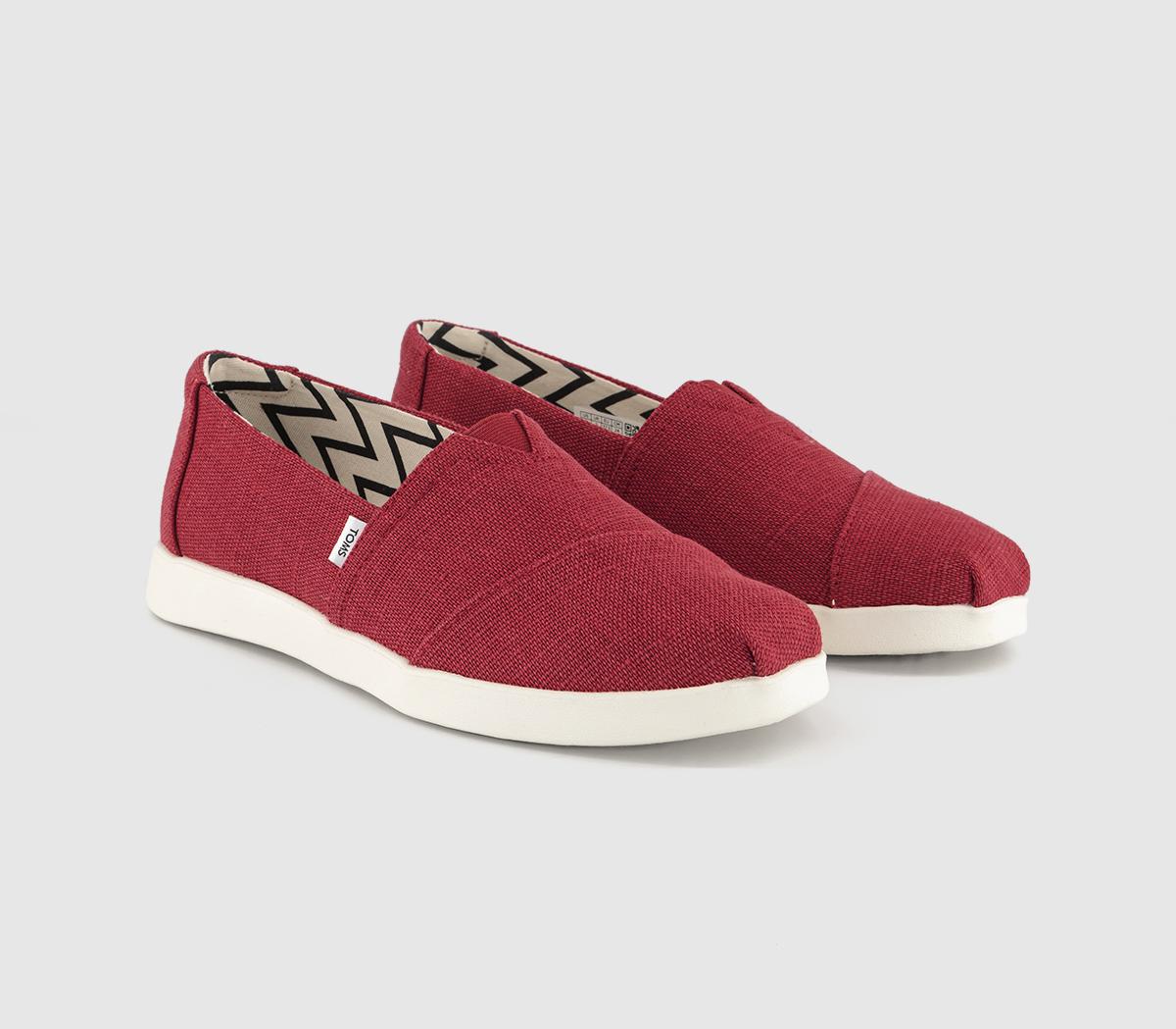 TOMS Alpargata Plus Shoes TOMS Alpargata Plus Shoes Red