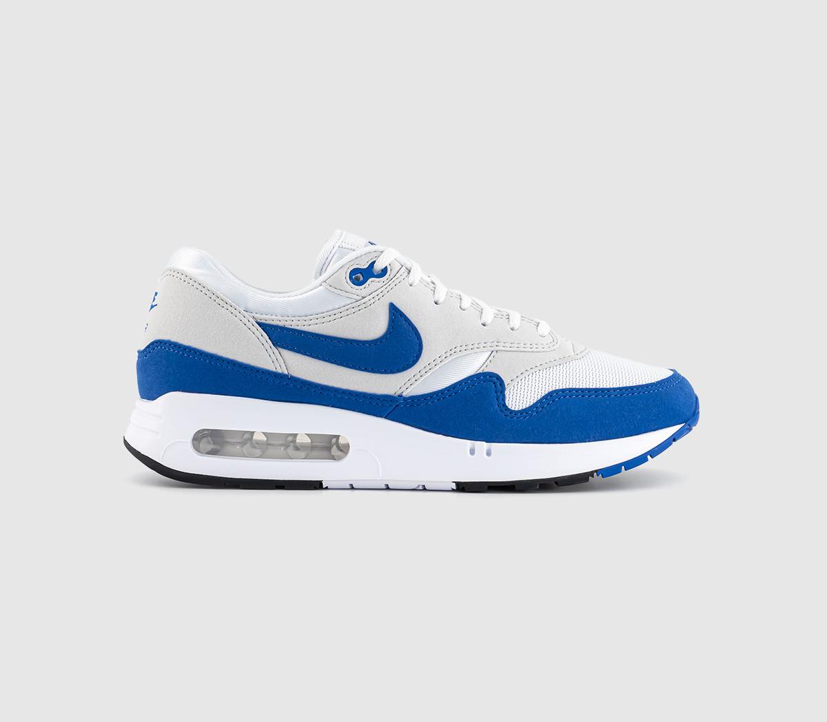 Nike Nike Air Max 1 86 OG Trainers White Royal Bluelt Neutral Greyblack Air Max 1