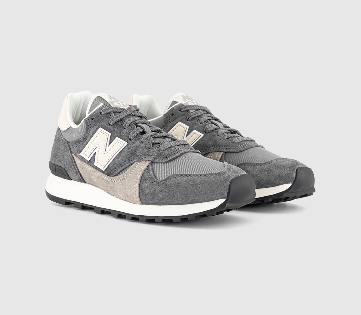 New Balance 475 Trainers Grey White Beige - Men's Trainers