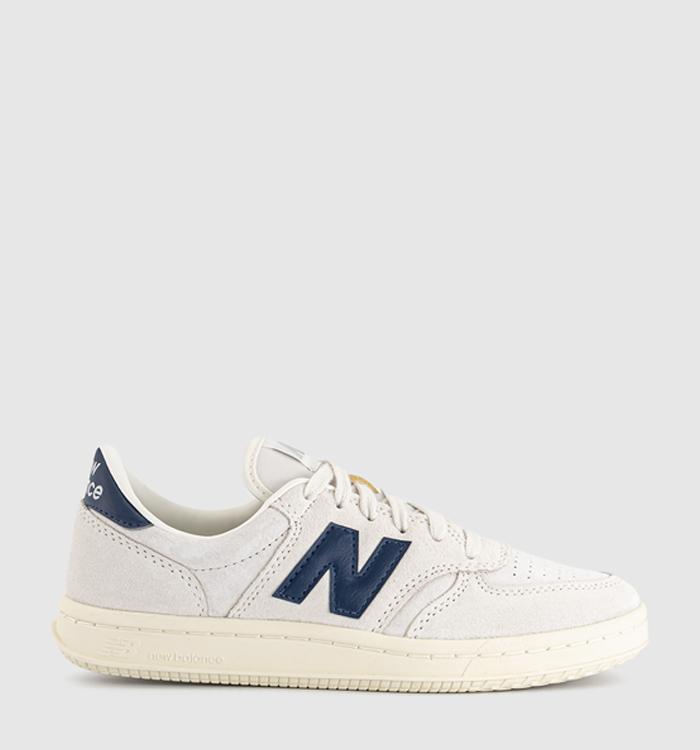 New Balance T500 Trainers White Blue