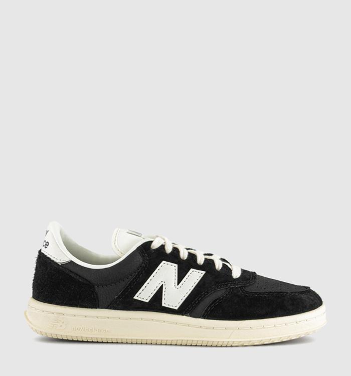 New Balance T500 Trainers Black Sea Salt