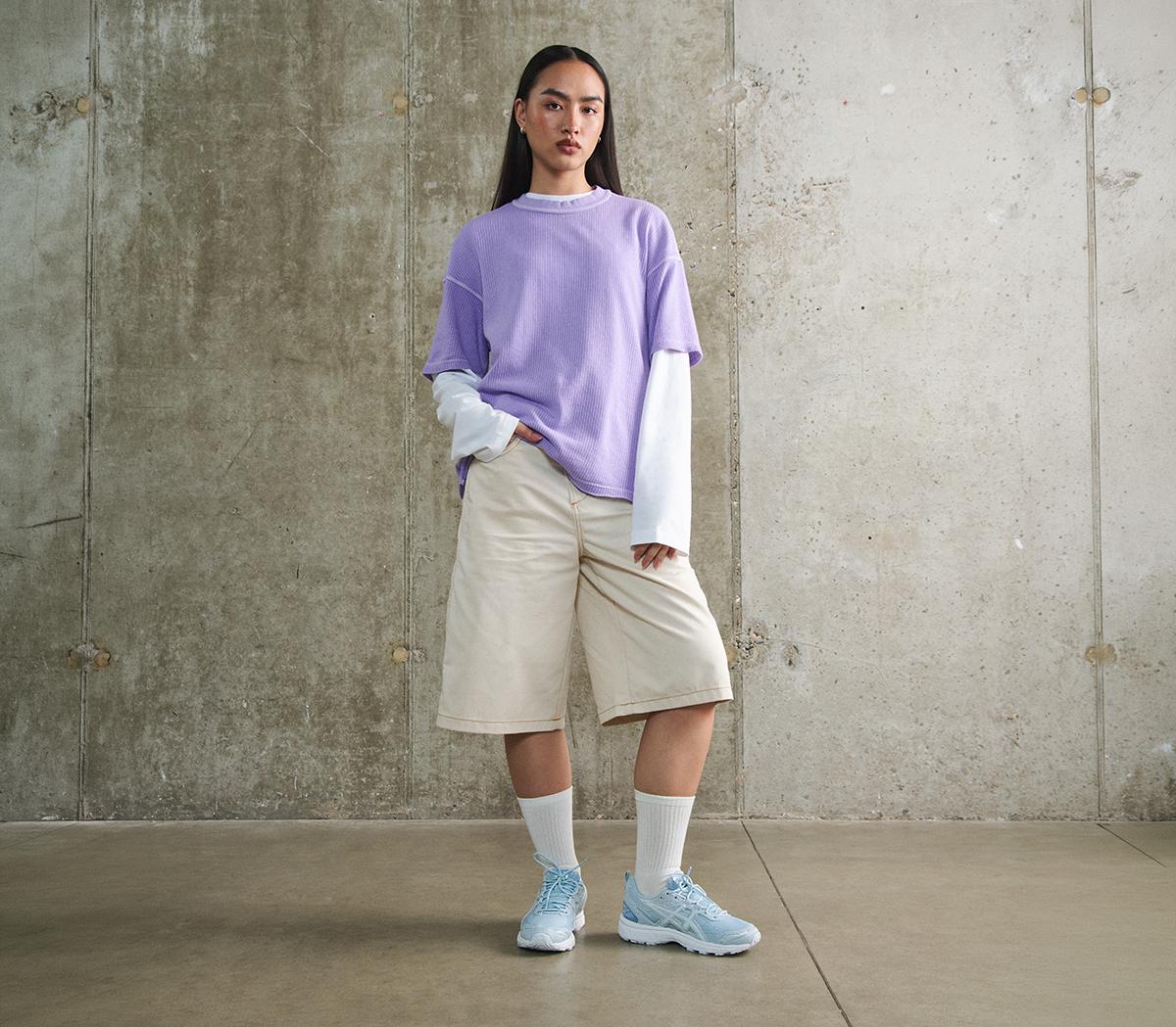 ASICSGel-Nunobiki TrainersStorm Cloud White