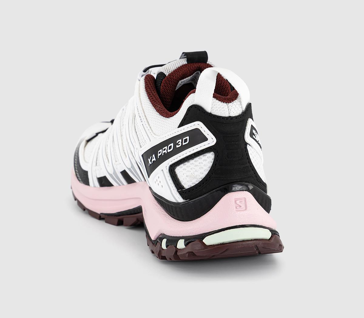 SalomonXA Pro 3D TrainersWhite Black Fairy Tale