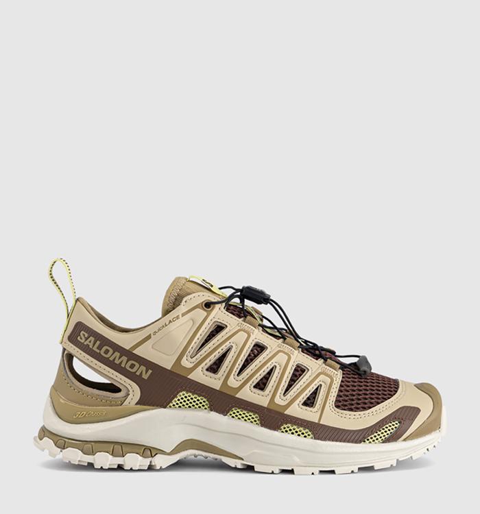 Salomon XA Pro 3D Trainers Safari Kelp Mustang