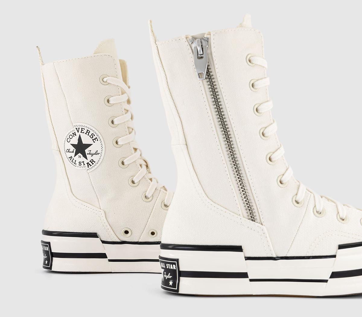 ConverseChuck 70 Plus X Hi TrainersEgret Egret Black