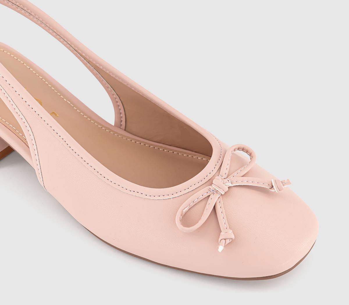 OFFICEMadelyn Slingback Ballet Heels OFFICEMadelyn Slingback Ballet HeelsBlush