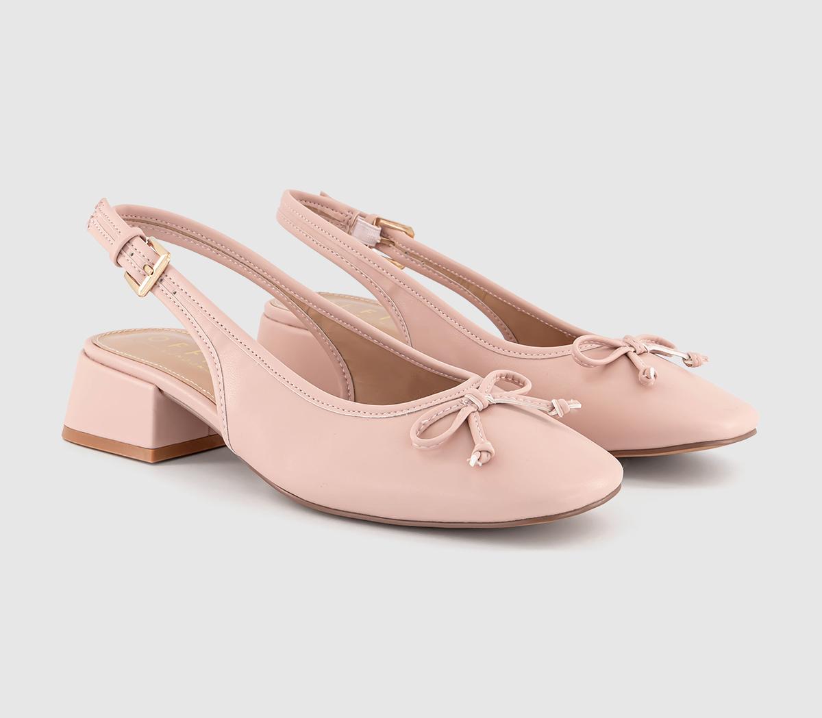 OFFICEMadelyn Slingback Ballet Heels OFFICEMadelyn Slingback Ballet HeelsBlush