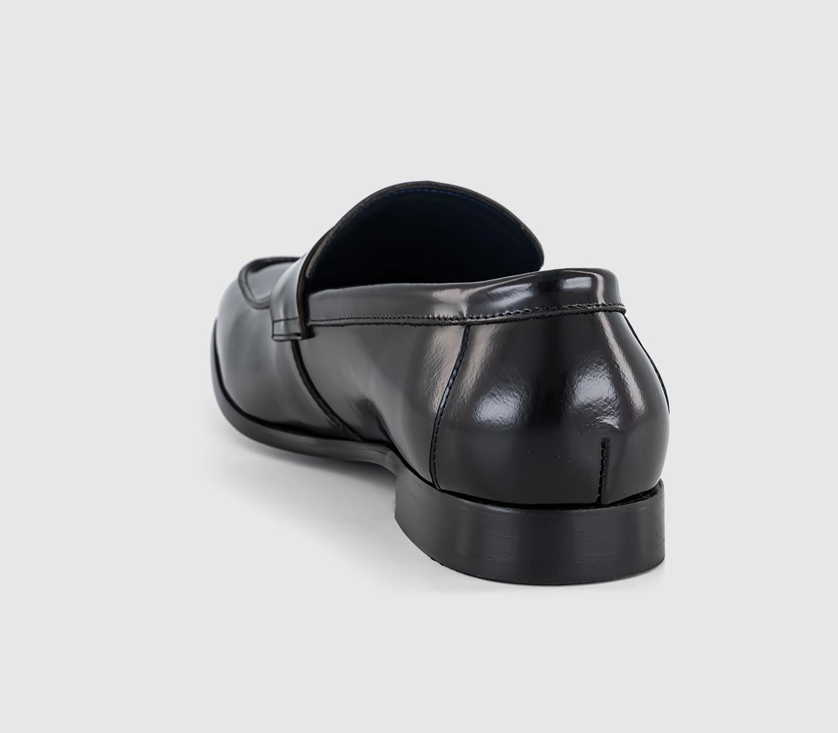 PostePrince Saddle Loafers PostePrince Saddle LoafersBlack Leather