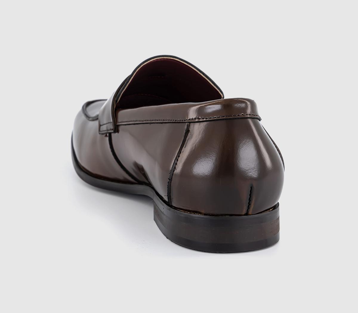 PostePrince Saddle Loafers PostePrince Saddle LoafersDark Tan Leather